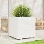 Solid white pine wood planter 70x70x72 cm by vidaXL, Pots and planters - Ref: Foro24-3282620, Price: 254,89 €, Discount: %