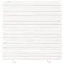 Solid white pine wood planter 70x70x72 cm by vidaXL, Pots and planters - Ref: Foro24-3282620, Price: 254,89 €, Discount: %