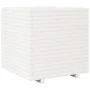 Solid white pine wood planter 70x70x72 cm by vidaXL, Pots and planters - Ref: Foro24-3282620, Price: 254,89 €, Discount: %