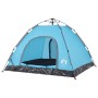 Blaues, schnell zu öffnendes 3-Personen-Zelt von vidaXL, Zelte - Ref: Foro24-4004166, Preis: 58,54 €, Rabatt: %