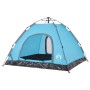 Blaues, schnell zu öffnendes 3-Personen-Zelt von vidaXL, Zelte - Ref: Foro24-4004166, Preis: 58,54 €, Rabatt: %