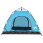 Blaues, schnell zu öffnendes 3-Personen-Zelt von vidaXL, Zelte - Ref: Foro24-4004166, Preis: 58,54 €, Rabatt: %