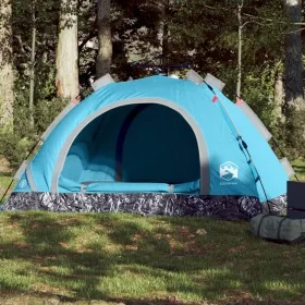 Blue quick opening 4 person tent by vidaXL, tents - Ref: Foro24-4004170, Price: 91,43 €, Discount: %