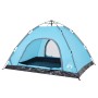 Blaues, schnell zu öffnendes 4-Personen-Zelt von vidaXL, Zelte - Ref: Foro24-4004170, Preis: 78,54 €, Rabatt: %