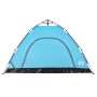Blaues, schnell zu öffnendes 4-Personen-Zelt von vidaXL, Zelte - Ref: Foro24-4004170, Preis: 78,54 €, Rabatt: %