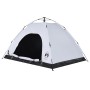 4-Personen-Campingzelt aus undurchsichtigem Stoff, schnell zu öffnen, weiß von vidaXL, Zelte - Ref: Foro24-4004172, Preis: 96...