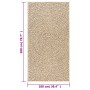 ZIZUR-Teppich in Jute-Optik für drinnen und draußen, 100 x 200 cm von vidaXL, Teppiche - Ref: Foro24-4006161, Preis: 69,64 €,...