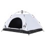 2 person camping tent opaque fabric quick opening white by vidaXL, tents - Ref: Foro24-4004164, Price: 57,05 €, Discount: %