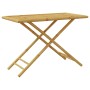 Bamboo folding garden table 110x55x75 cm by vidaXL, Garden tables - Ref: Foro24-365879, Price: 77,69 €, Discount: %