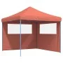 Pop-Up Folding Party Tent 2 Terracotta Side Walls by vidaXL, Tents and gazebos - Ref: Foro24-4004926, Price: 135,14 €, Discou...