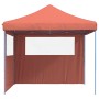 Pop-Up Folding Party Tent 2 Terracotta Side Walls by vidaXL, Tents and gazebos - Ref: Foro24-4004926, Price: 138,02 €, Discou...