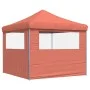 Pop-Up Folding Party Tent 2 Terracotta Side Walls by vidaXL, Tents and gazebos - Ref: Foro24-4004926, Price: 135,14 €, Discou...
