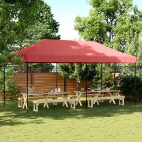 Burgundy Pop-Up folding party tent 580x292x315 cm by vidaXL, Tents and gazebos - Ref: Foro24-4004939, Price: 184,62 €, Discou...