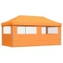 Pop-Up Folding Party Tent 3 Side Walls Orange by vidaXL, Tents and gazebos - Ref: Foro24-4004945, Price: 212,49 €, Discount: %