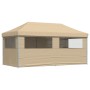 Pop-Up Folding Party Tent with 4 Beige Side Walls by vidaXL, Tents and gazebos - Ref: Foro24-4004951, Price: 215,10 €, Discou...