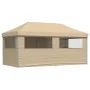 Tienda de fiesta plegable Pop-Up con 4 paredes laterales beige de vidaXL, Carpas y cenadores - Ref: Foro24-4004951, Precio: 2...
