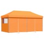 Pop-Up Folding Party Tent 4 Side Walls Orange by vidaXL, Tents and gazebos - Ref: Foro24-4004953, Price: 236,66 €, Discount: %