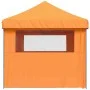 Pop-Up Folding Party Tent 4 Side Walls Orange by vidaXL, Tents and gazebos - Ref: Foro24-4004953, Price: 242,96 €, Discount: %