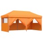 Pop-Up Faltpartyzelt 4 Seitenwände Orange von vidaXL, Zelte und Pavillons - Ref: Foro24-4004953, Preis: 237,38 €, Rabatt: %