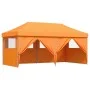 Pop-Up Folding Party Tent 4 Side Walls Orange by vidaXL, Tents and gazebos - Ref: Foro24-4004953, Price: 242,96 €, Discount: %
