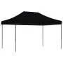 Schwarzes Pop-Up-Faltpartyzelt 440x292x315 cm von vidaXL, Zelte und Pavillons - Ref: Foro24-4004966, Preis: 134,29 €, Rabatt: %