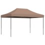 Brown Pop-Up folding party tent 440x292x315 cm by vidaXL, Tents and gazebos - Ref: Foro24-4004964, Price: 147,47 €, Discount: %