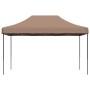 Brown Pop-Up folding party tent 440x292x315 cm by vidaXL, Tents and gazebos - Ref: Foro24-4004964, Price: 147,47 €, Discount: %