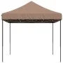 Brown Pop-Up folding party tent 440x292x315 cm by vidaXL, Tents and gazebos - Ref: Foro24-4004964, Price: 144,43 €, Discount: %