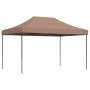 Brown Pop-Up folding party tent 440x292x315 cm by vidaXL, Tents and gazebos - Ref: Foro24-4004964, Price: 147,47 €, Discount: %
