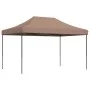 Brown Pop-Up folding party tent 440x292x315 cm by vidaXL, Tents and gazebos - Ref: Foro24-4004964, Price: 144,43 €, Discount: %