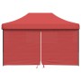 Tienda de fiesta plegable Pop-Up 4 paredes laterales burdeos de vidaXL, Carpas y cenadores - Ref: Foro24-4004979, Precio: 192...