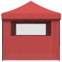 Tienda de fiesta plegable Pop-Up 4 paredes laterales burdeos de vidaXL, Carpas y cenadores - Ref: Foro24-4004979, Precio: 192...