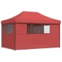 Tienda de fiesta plegable Pop-Up 4 paredes laterales burdeos de vidaXL, Carpas y cenadores - Ref: Foro24-4004979, Precio: 188...