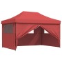 Tienda de fiesta plegable Pop-Up 4 paredes laterales burdeos de vidaXL, Carpas y cenadores - Ref: Foro24-4004979, Precio: 192...