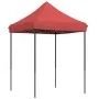 Burgunderrotes Pop-Up-Faltpartyzelt 200x200x306 cm von vidaXL, Zelte und Pavillons - Ref: Foro24-4004987, Preis: 94,17 €, Rab...