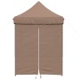 Pop-up-Faltzelt mit 4 Seitenwänden, braun von vidaXL, Zelte und Pavillons - Ref: Foro24-4005004, Preis: 145,02 €, Rabatt: %