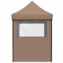 Pop-up-Faltzelt mit 4 Seitenwänden, braun von vidaXL, Zelte und Pavillons - Ref: Foro24-4005004, Preis: 145,02 €, Rabatt: %