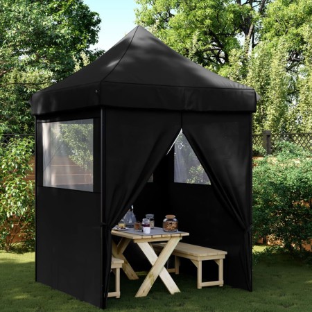Pop-Up Folding Party Tent with 4 Black Side Walls by vidaXL, Tents and gazebos - Ref: Foro24-4005006, Price: 145,02 €, Discou...