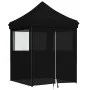 Pop-Up Folding Party Tent with 4 Black Side Walls by vidaXL, Tents and gazebos - Ref: Foro24-4005006, Price: 141,72 €, Discou...