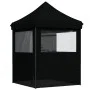 Pop-Up Folding Party Tent with 4 Black Side Walls by vidaXL, Tents and gazebos - Ref: Foro24-4005006, Price: 141,72 €, Discou...