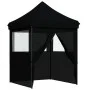 Pop-Up Folding Party Tent with 4 Black Side Walls by vidaXL, Tents and gazebos - Ref: Foro24-4005006, Price: 141,72 €, Discou...