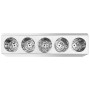 Cutlery holder 5 grids rectangular stainless steel by vidaXL, Cutlery and utensil trays - Ref: Foro24-51228, Price: 66,77 €, ...
