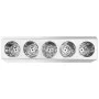 Cutlery holder 5 grids rectangular stainless steel by vidaXL, Cutlery and utensil trays - Ref: Foro24-51228, Price: 61,31 €, ...
