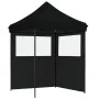Pop-Up Folding Party Tent with 2 Black Side Walls by vidaXL, Tents and gazebos - Ref: Foro24-4004998, Price: 128,44 €, Discou...