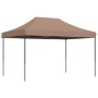 Brown Pop-Up Folding Party Tent 410x279x315 cm by vidaXL, Tents and gazebos - Ref: Foro24-4005012, Price: 122,10 €, Discount: %
