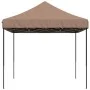 Brown Pop-Up Folding Party Tent 410x279x315 cm by vidaXL, Tents and gazebos - Ref: Foro24-4005012, Price: 124,81 €, Discount: %