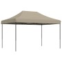 Taupe Pop-Up folding party tent 410x279x315 cm by vidaXL, Tents and gazebos - Ref: Foro24-4005010, Price: 121,94 €, Discount: %