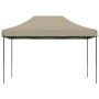 Taupe Pop-Up folding party tent 410x279x315 cm by vidaXL, Tents and gazebos - Ref: Foro24-4005010, Price: 121,94 €, Discount: %