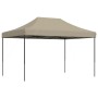 Taupe Pop-Up folding party tent 410x279x315 cm by vidaXL, Tents and gazebos - Ref: Foro24-4005010, Price: 121,94 €, Discount: %
