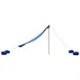 Beach awning with blue sand anchors 214x236 cm by vidaXL, tents - Ref: Foro24-4008641, Price: 55,84 €, Discount: %